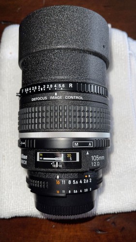 Nikon nikkor 105mm f - nikon, f/2d